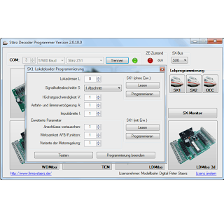 Firma Stärz: Decoder Programmer V2 und neues Drehscheibenmodul