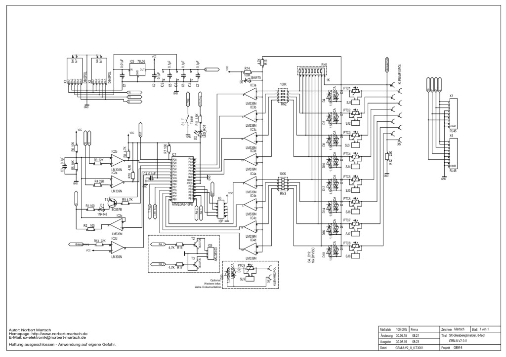 GBM-8-V2.0 Schaltplan