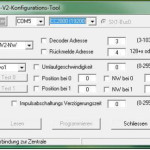 Screenshot Programmiertool für den SD-8