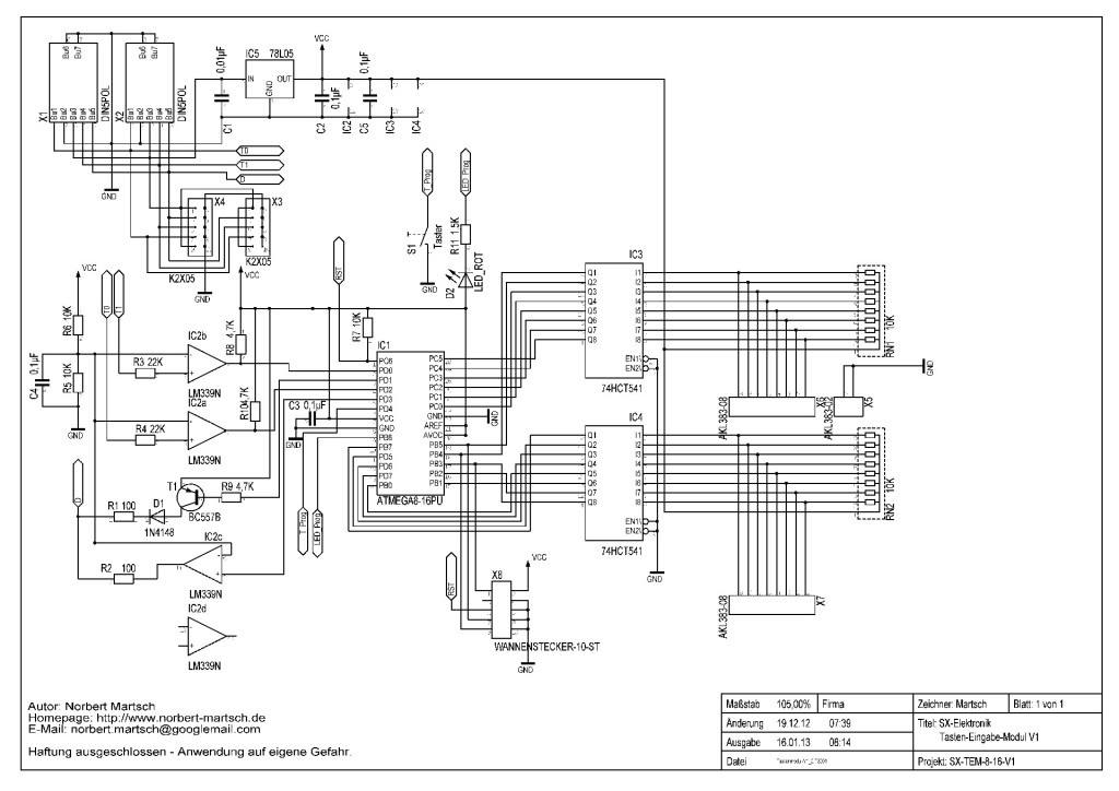 TEM-8-16-V1 Schalplan