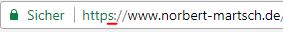 Website ab sofort sicher über https (SSL) erreichbar
