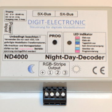 Digit-Electronic: Neuer Nacht-Tag (Night-Day) Decoder ND4000 verfügbar