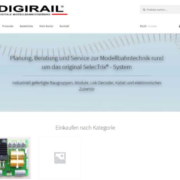 Digirail®: Wieder da und neue Homepage